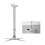 Ceiling Projector Mount Bracket with 360 Degree Rotation and 2