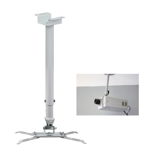 Ceiling Projector Mount Bracket with 360 Degree Rotation and 1