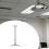 Ceiling Projector Mount Bracket with 360 Degree Rotation and 5