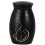 Pet Inoxidable Urna Funeraria Con Negro 7