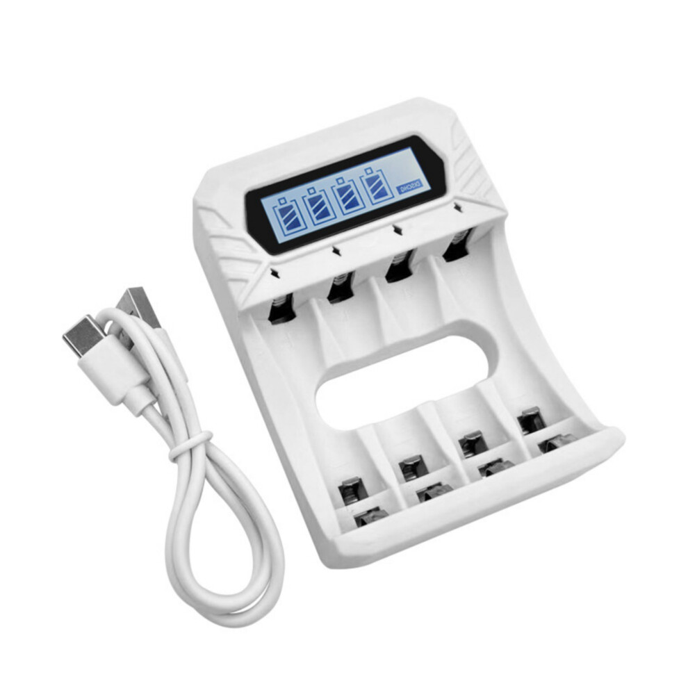 Type C Aa And 3A Rechargeable Batteries Independent Charger 7704000028202