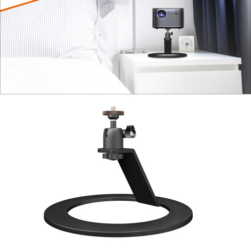 Projector Holder 1/4in Screw Adjustable Projector Desk Mount 1
