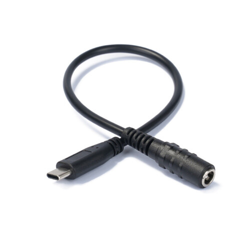 Type C USB to DC5521 5.5x2.1mm Female Connector Adapter for 5V 1