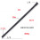 Universal 1/4" Threaded Gooseneck Arm Extension Tube-30cm 7