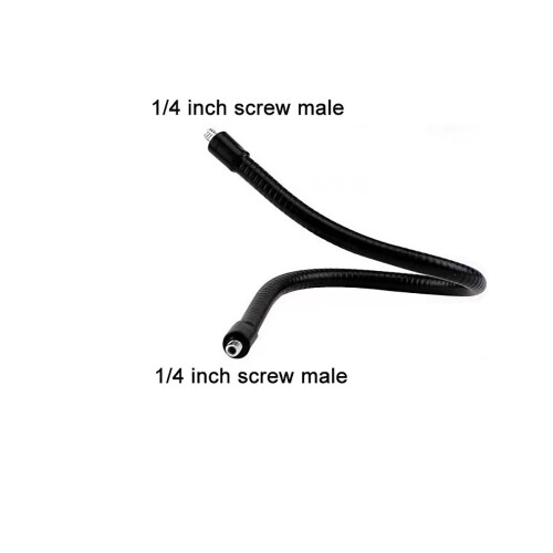 Tripods Extension Hose Clip Mobile Phone Bracket 1/4"-  15cm 2