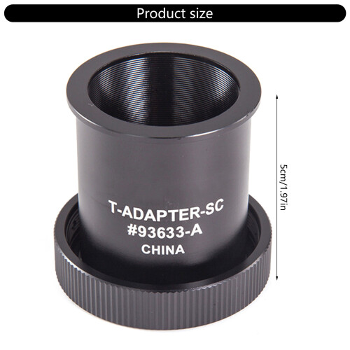 Metal Adapter For Attaching DSLR Cameras To SCT Mounted 2