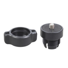 Lightweight 17mm Ball Socket to 1/4-20 Male Screw Adapter Head