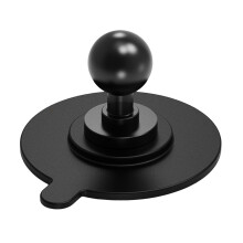 Multi Surfaces Strong Adhesive Action Camera Mount 17mm Aluminum