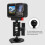 Multi Surfaces Strong Adhesive Action Camera Mount 17mm Aluminum 7