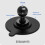 Multi Surfaces Strong Adhesive Action Camera Mount 17mm Aluminum 5