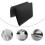 1Pc Dark Grey Felt Bedside Storage Bag Reinforced Stitching Organizer 2
