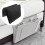 1Pc Dark Grey Felt Bedside Storage Bag Reinforced Stitching Organizer 8