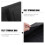 1Pc Dark Grey Felt Bedside Storage Bag Reinforced Stitching Organizer 10