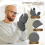 Full Fingered Arthritis Gloves Compression Gloves, Warmth and Compression, Grey Compression Gloves Wrist Support Carpal Tunnel Glove L 5