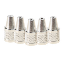 5 stuks mondstuk ijzeren tips 1,6 mm / 1,2 mm metalen-1,2 gaten