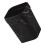 Waste Paper Basket Bathroom Plastic Black 1pack 4