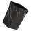 Waste Paper Basket Bathroom Plastic Black 1pack 5