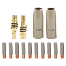 14 stuks 15AK coatingbeschermingen mondstuk lasslakken-1,2 mm