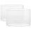 2 Unidades Pequeños De Vidrio Transparente Para Pudín Cereal 2