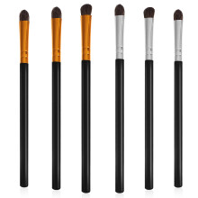 6 Pièces Pinceaux Yeux Poils Doux Manche Plastique