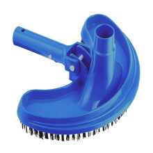 Swimming Pool Vacuum Brush Head With Swivel Nylon Bristles For Inground Pools, Pool Cleaning Head, Pool Scrub Brush