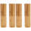 4 Unidades Vacíos Labial Bambú Dorado 12,1 Mm 2