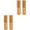 4 Unidades Vacíos Labial Bambú Dorado 12,1 Mm 3