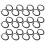 90 Unidades Para De Gazebo Clips Exterior 2