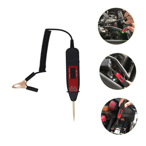 Automotive Tool Voltage Pen Multi-Function Test Light For Car Circuits Continuity Tester With Real Voltage Display 2