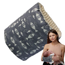 Nursing Arm Pillow Anti-Spitting Head Pillow For Bottle Feeding Soft And Washable Nursing Pillow For Mom