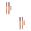 4 Pezzi Per Labbra In Silicone Con 8