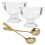 2 Set Trasparenti Per E Dessert 7