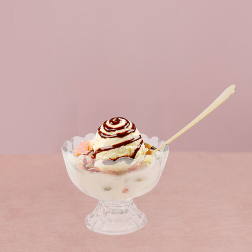 2 Set Trasparenti Per E Dessert 1