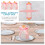 100Pcs Creative Pink Candy Packaging Paper Cloth Wedding Boxes 10