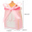 100Pcs Creative Pink Candy Packaging Paper Cloth Wedding Boxes 2