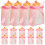 100Pcs Creative Pink Candy Packaging Paper Cloth Wedding Boxes 3