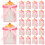 100Pcs Creative Pink Candy Packaging Paper Cloth Wedding Boxes 6