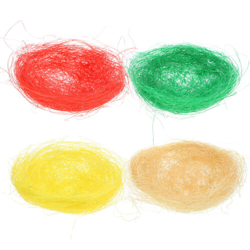 4 Pezzi Nido Artificiale Per Uccelli Decorazione Da Foto 1
