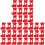 36 Stuks Kerst Wijnglas Markeringen Labels 4