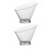 2 Pezzi Ciotole In Trasparente Per Gelato Verdure 1