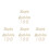 4 Set Decorazioni In Legno Per Compleanno Bambino Con E 9