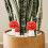 2 Pezzi Sculture In Legno Per 6