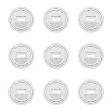 30 Stks Diy Handgemaakte Candle Sticker Labels Van Stofdicht Papier