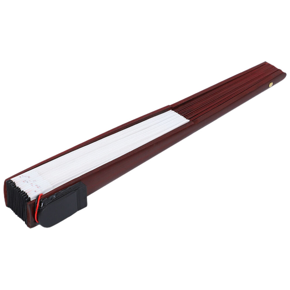 Glowing Led Fan Prop Foldable Creative Rave Party-image