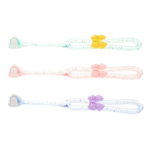 9 Pezzi Spazzolini Denti Soft Girl: Tripla , Morbidi 1