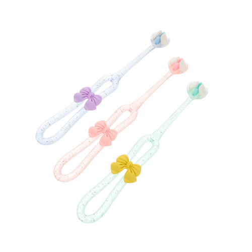 9 Pezzi Spazzolini Denti Soft Girl: Tripla , Morbidi 2