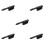 5Pcs Indoor Fireplace Tools Bench Duster Brush Black Handle Set 4