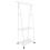 1St Staande Kledinghouder Staal Witte Garderobe Organizer 5