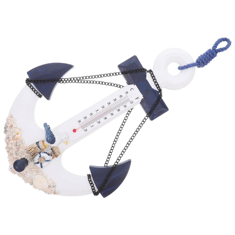 4 Sztuki Kotwica Termometr – Ozdoba ŚCiana Z-image