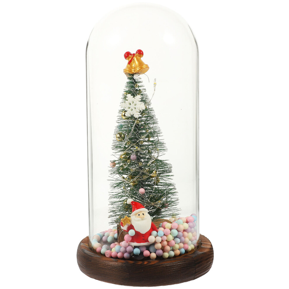 Mini Choinkowa Figura W Szybkowym Kopule Z Diody Led-image